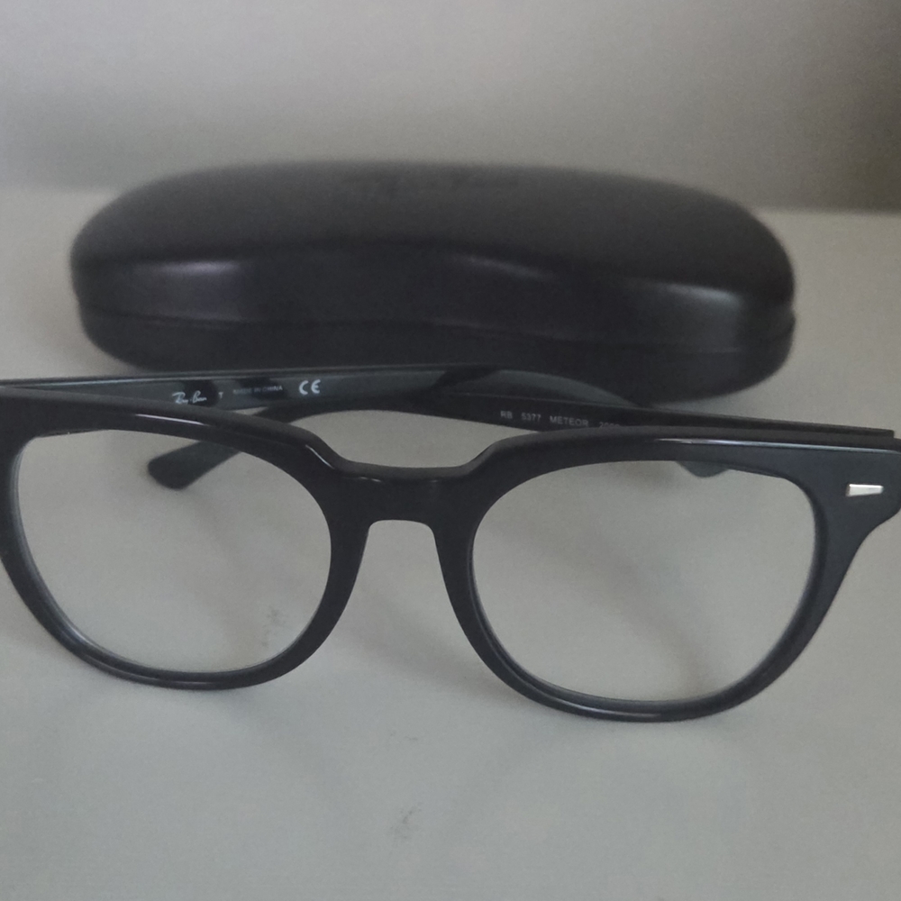 Ray-Ban Classic Black Unisex  Eyeglasses with Case